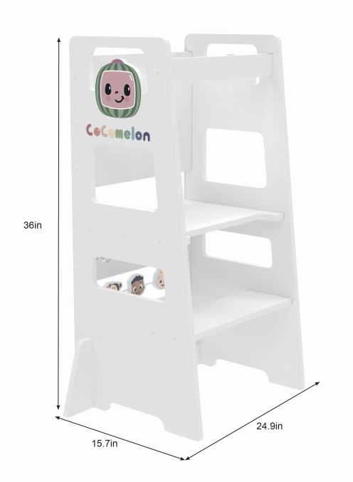 Datum Cocomelon - 3 in 1 Küchenturm, Stiefhocker und Tafel