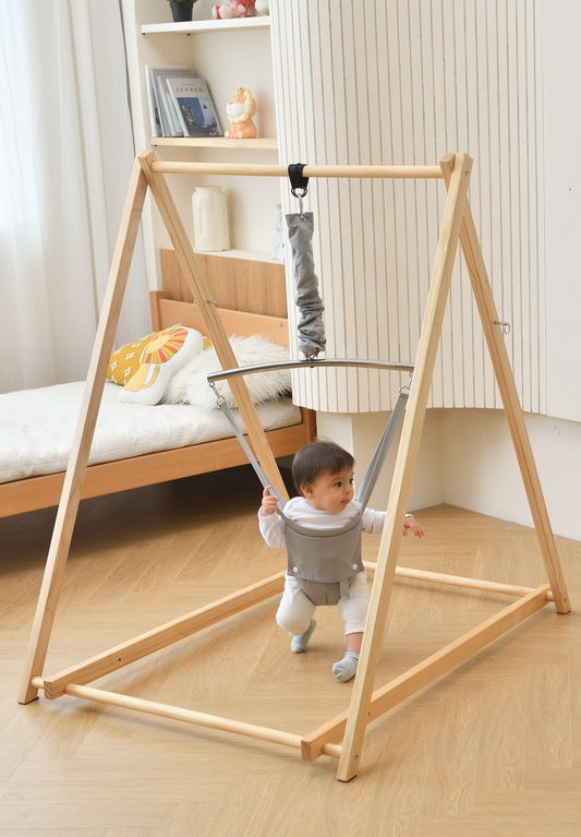 Tulip - Foldable Baby Bouncer with Harness