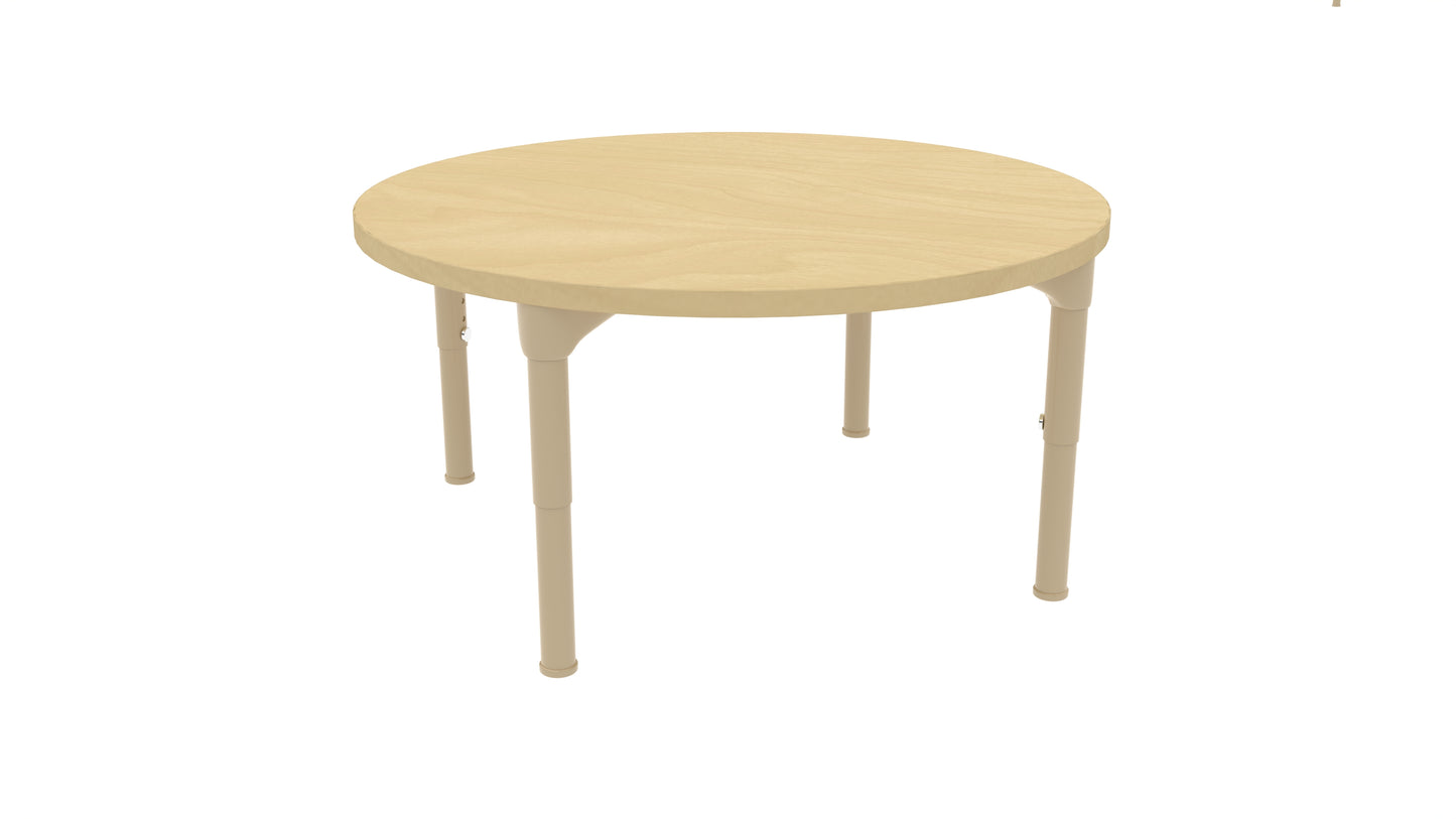Adjustable Kids Classroom Tables – Square & Rectangle (13–25in Heights)