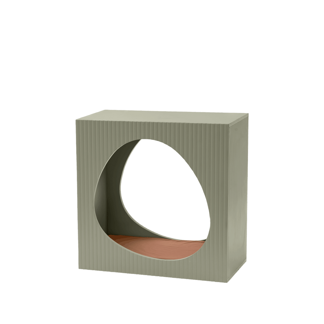 Fluted Nook โ Sage Green Sensory Hideout