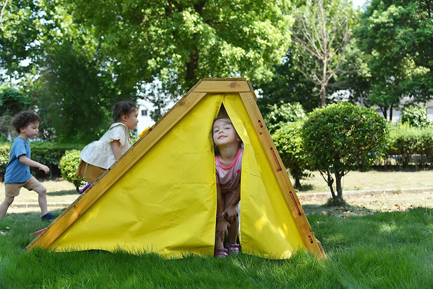 Palm - 5-in-1 Outdoor and Indoor Playground Playset.