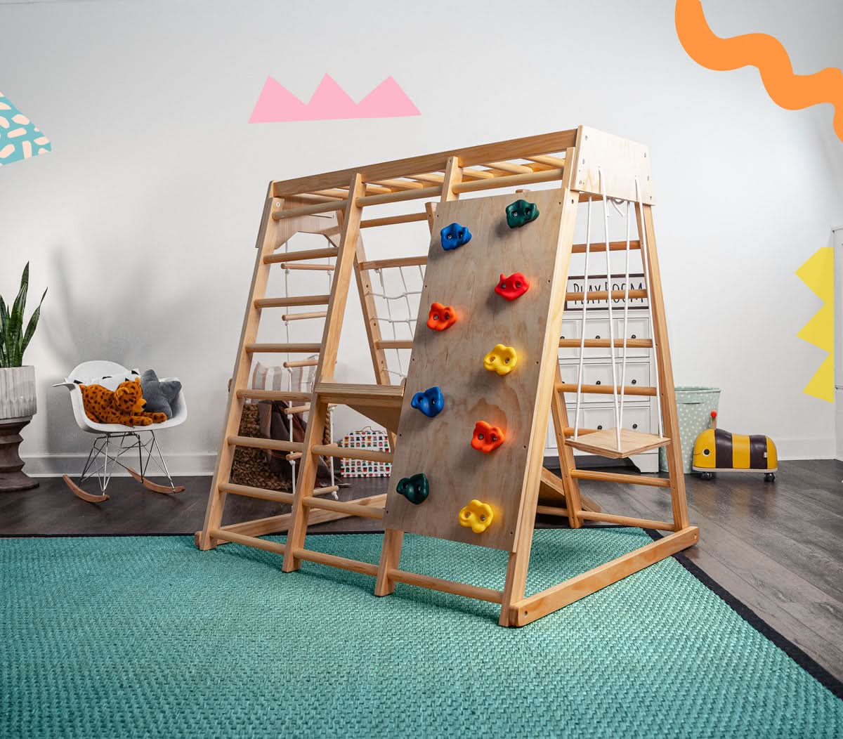 Magnolia - Real Wood 7-in-1 Playset (test).
