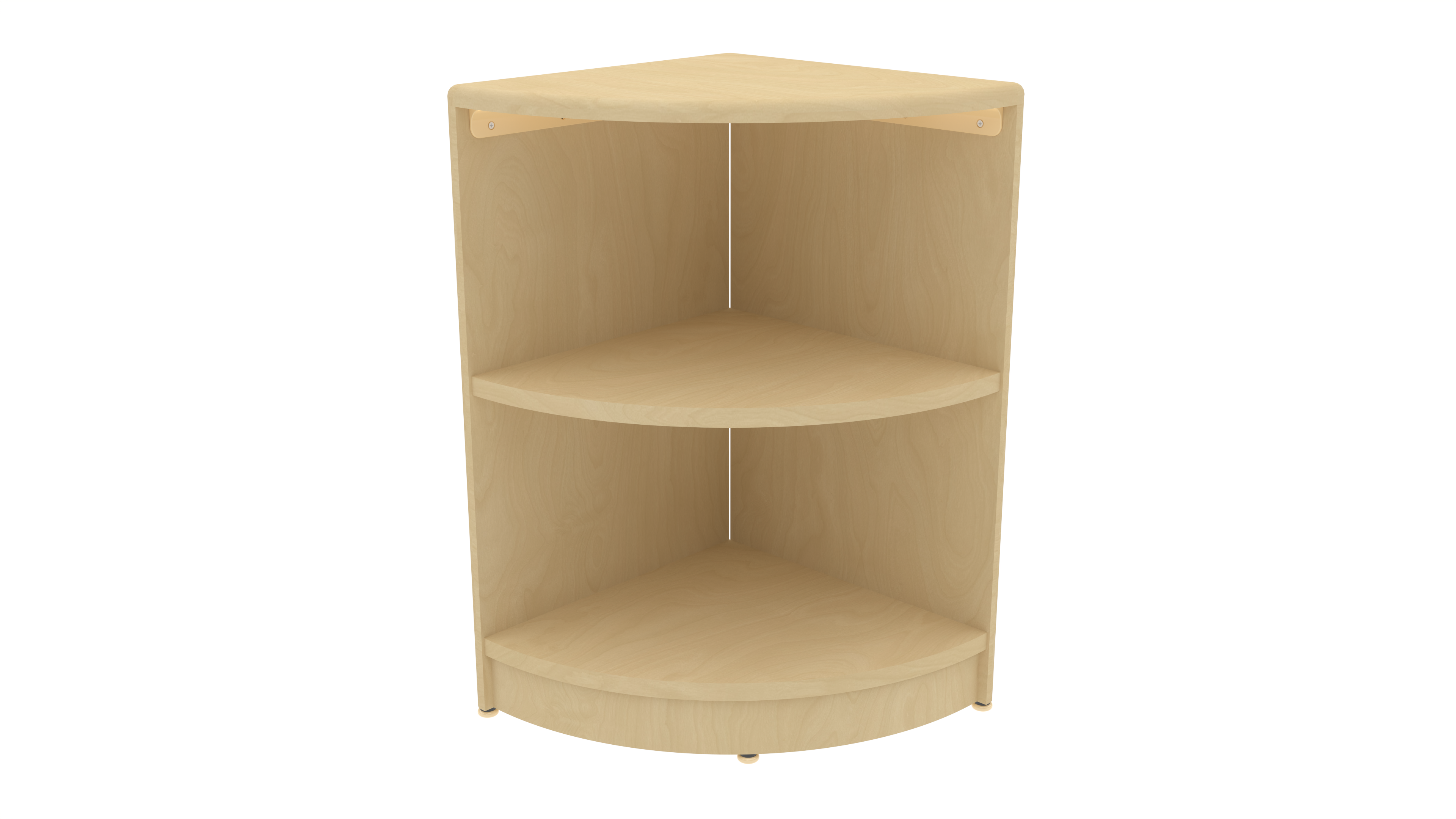 Montessori Classroom Corner Shelf - 24" Tall