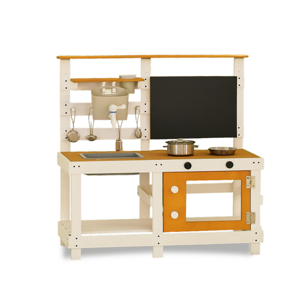 Avenlur Woodland Mud Kitchen – Montessori Wooden Outdoor Play