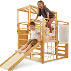 Alpine Adventure Indoor Play Gym – Climber, Slide & Kids Activity Set