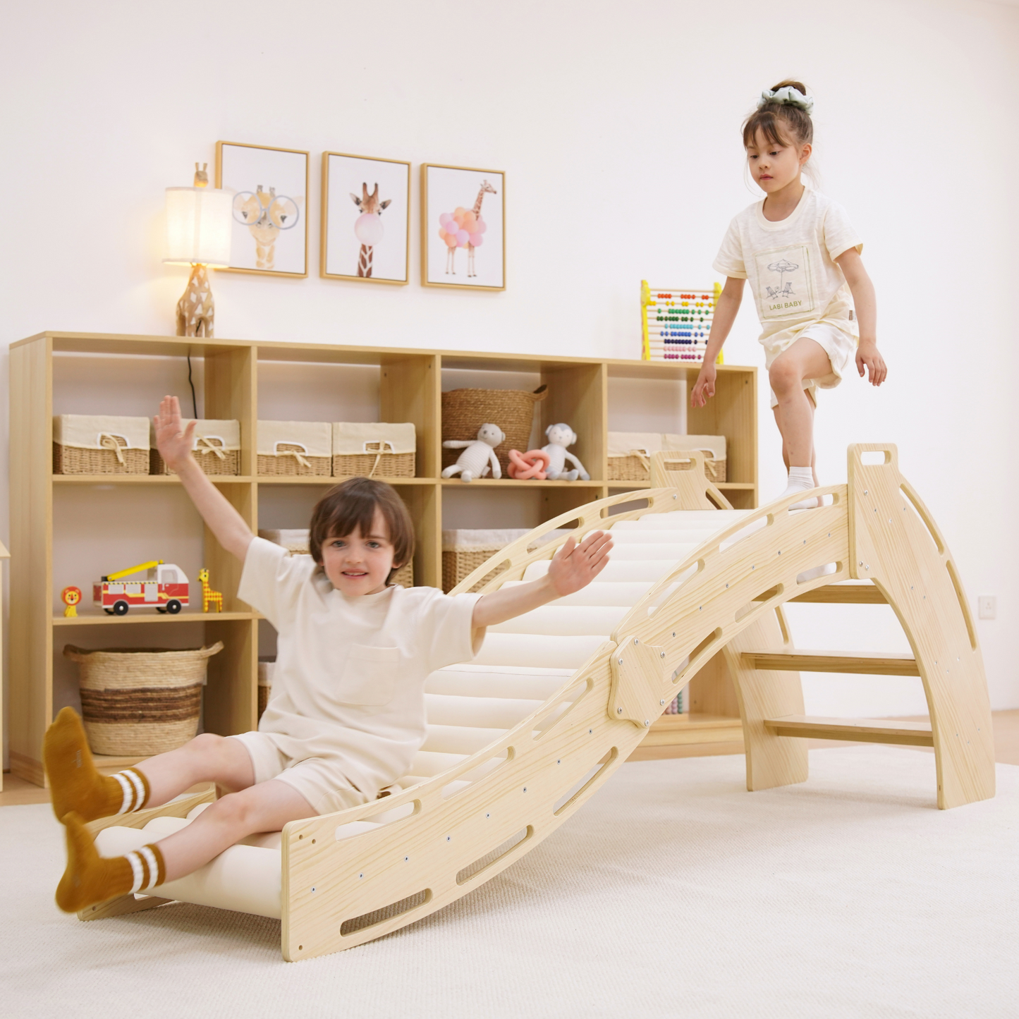 Sensory Roller Slide & Rocker Combo