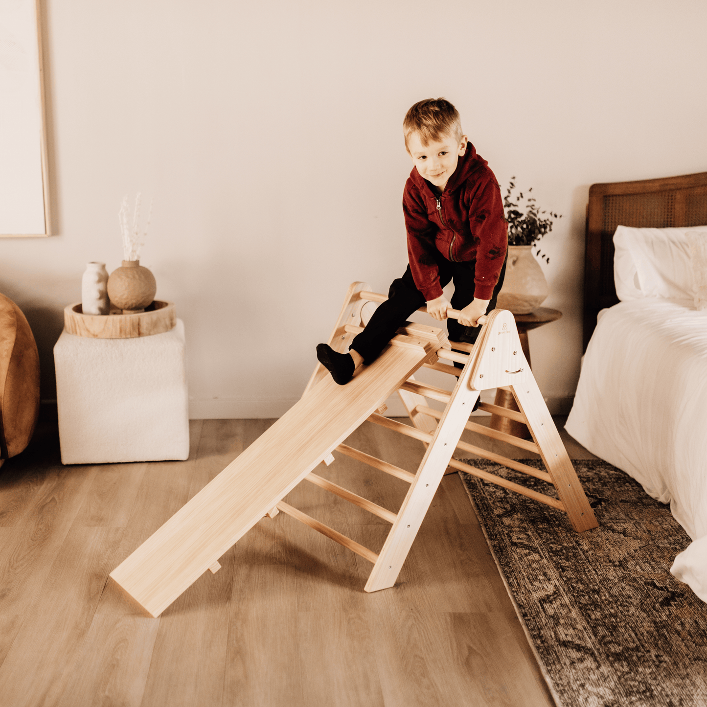 Olive- Pikler Triangle Ladder and Climber Slide - Multiple Sizes