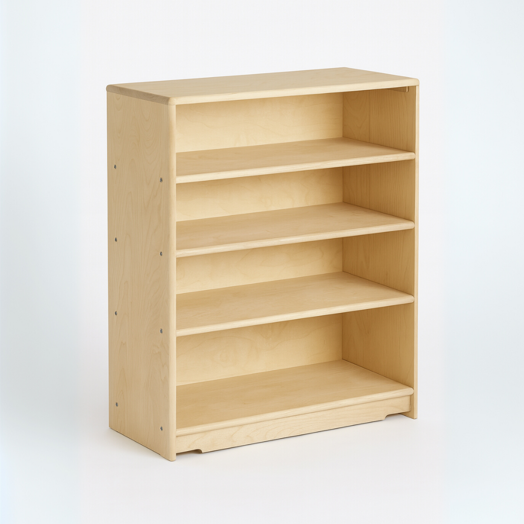 Montessori Classroom Shelf - 3' x 40" - Closed Back