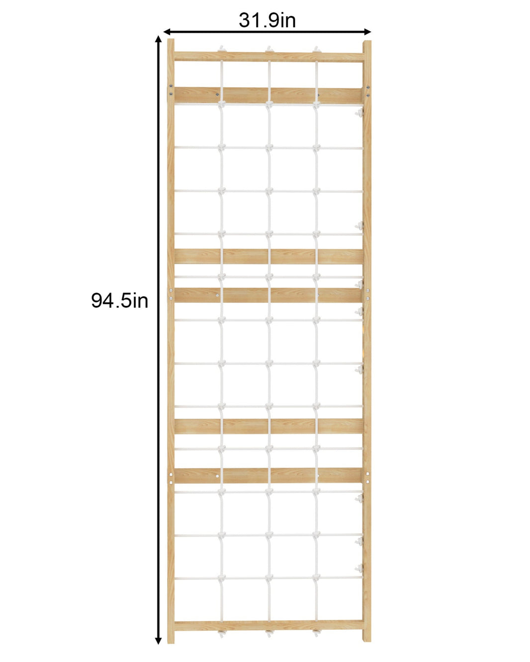 Avenlur Walnut Modular Add-On Ladder Wall Panel
