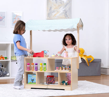 Holly - Wooden Market Shelf and Stand.