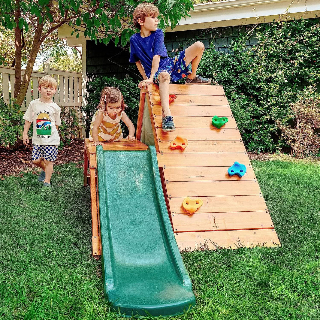 Palm - 5-in-1 Outdoor and Indoor Playground Playset.