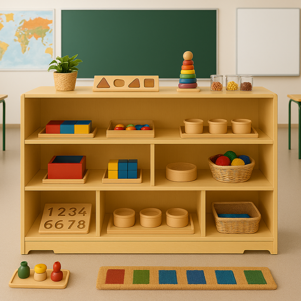 Classroom Shelf – Closed Back (48.5”W x 14.5”D x 32”H)