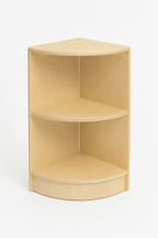 Montessori Classroom Corner Shelf - 24" Tall