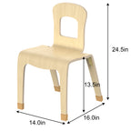Pear Classroom Chair (2-Pack) – 14" Seat Height