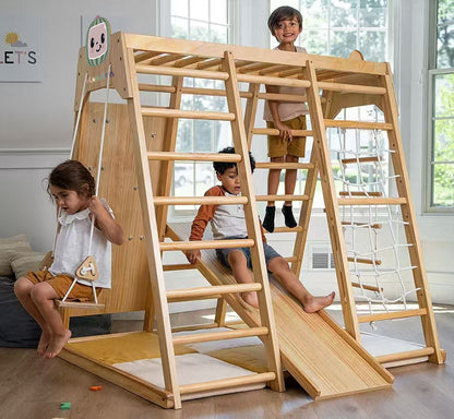 Magnolia Cocomelon-Real Wood 7-in-1 Playset