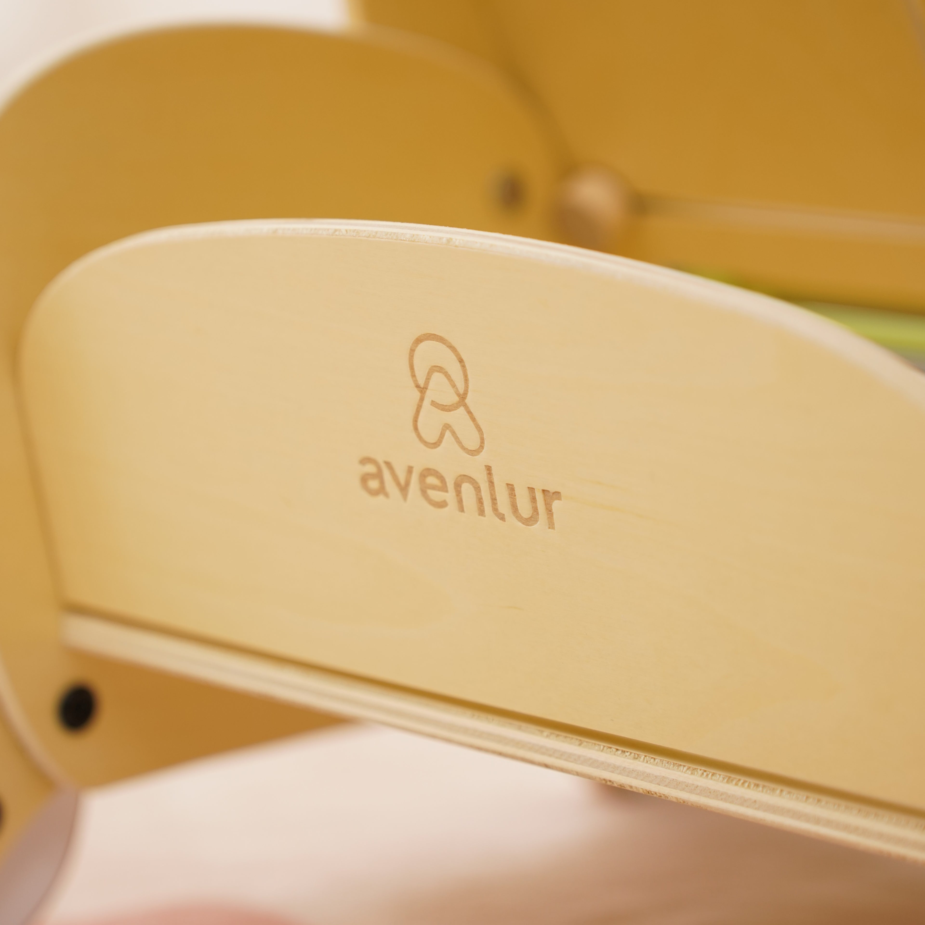 Wooden Baby Activity Walker with Sensory Play - Colorful