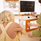 Avenlur Woodland Mud Kitchen – Montessori Outdoor Wooden Play Kitchen