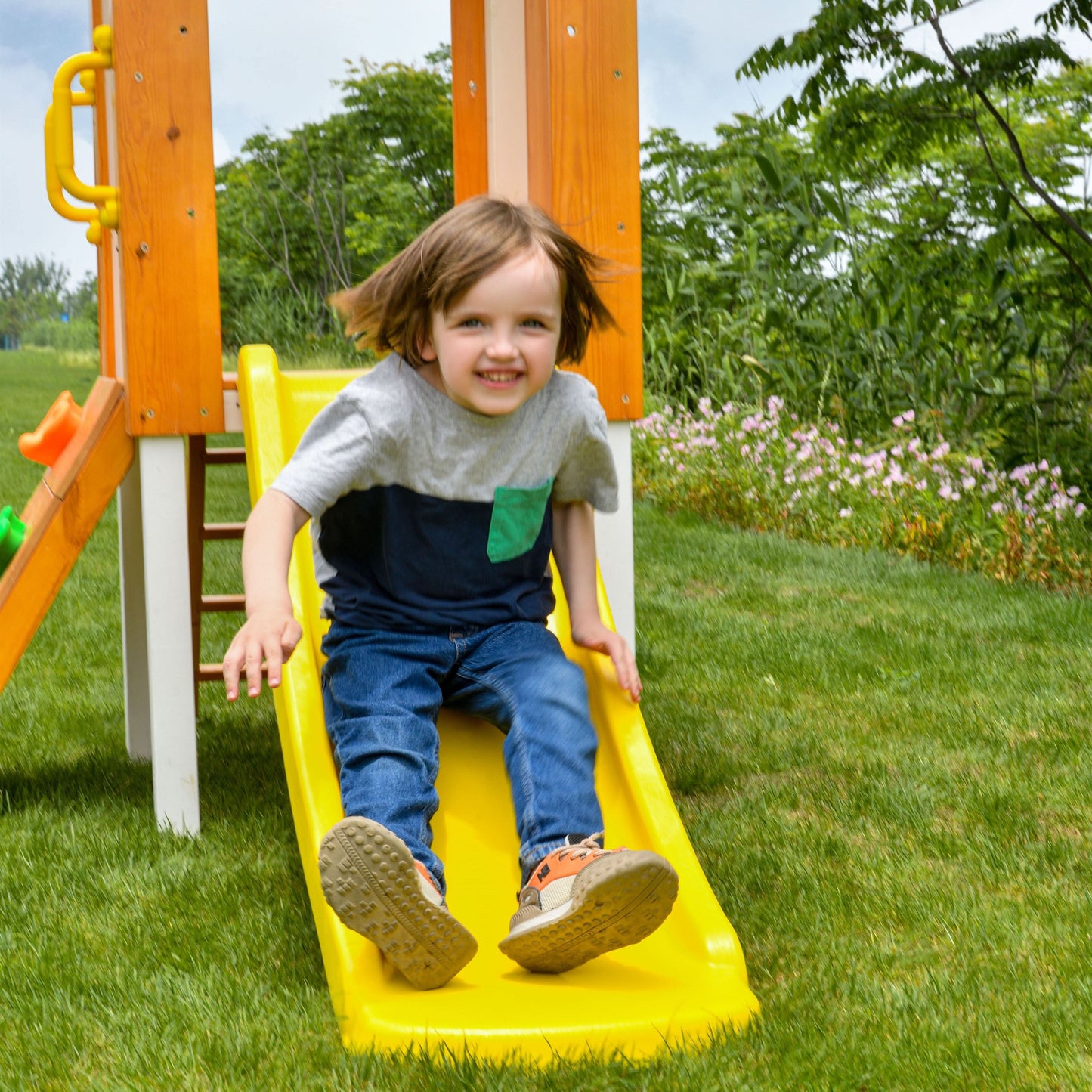 Forest Small - Outdoor Toddler Swing set.