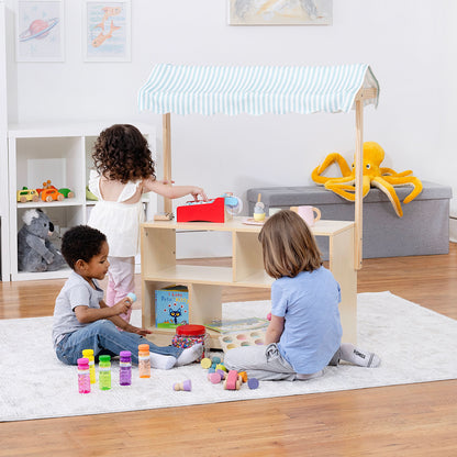 Holly - Wooden Market Shelf and Stand.