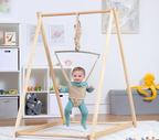 Tulip | Foldable Baby Bouncer - Beige