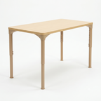 Rectangular Adjustable Kids Classroom Table – 48"×24", 17"–25" Height | School, Daycare & Homeschool
