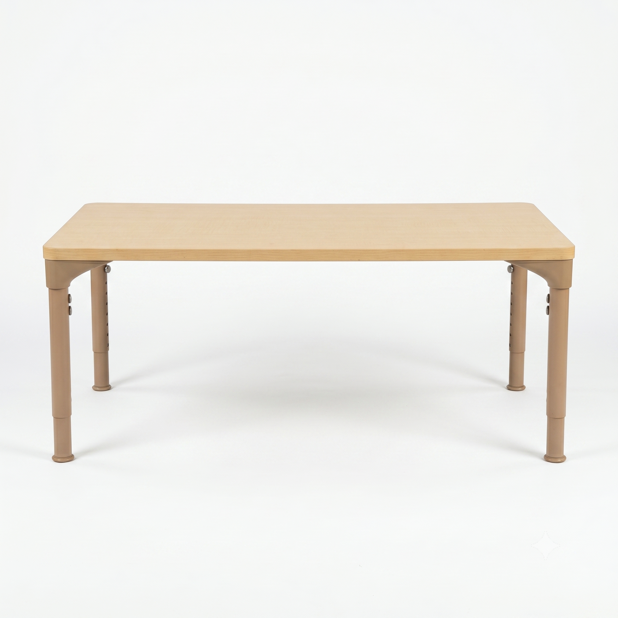 Rectangular Adjustable Kids Classroom Table – 48"×24", 17"–25" Height | School, Daycare & Homeschool