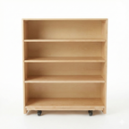 Montessori Classroom Shelf - 3' x 40" - Closed Back