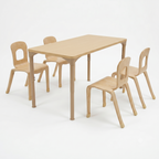 Rectangular Adjustable Kids Classroom Table – 48"×24", 17"–25" Height | School, Daycare & Homeschool