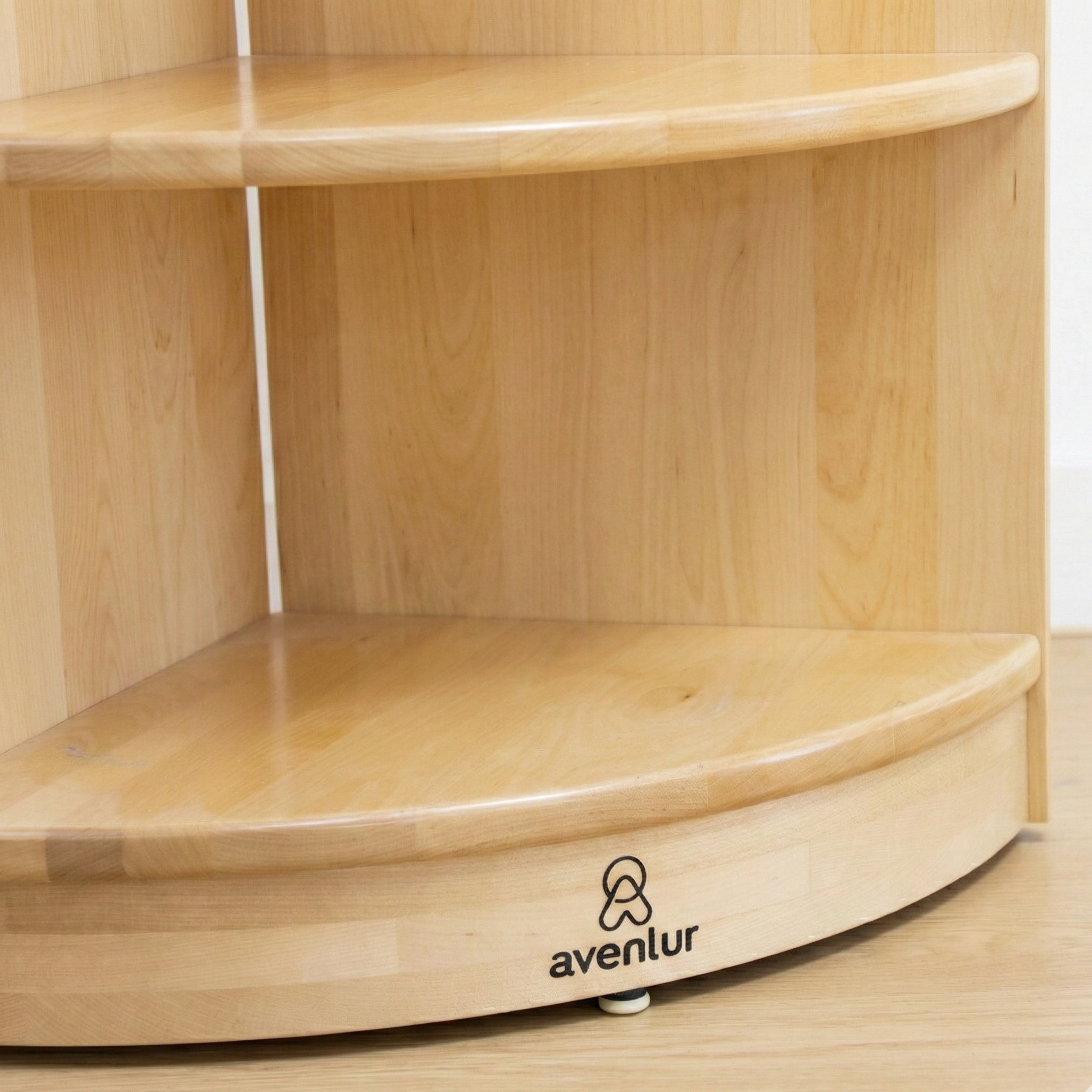 Montessori Classroom Corner Shelf - 32" Tall