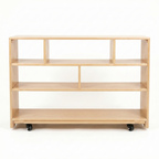 Montessori Classroom Shelf - 4' x 32" - Open Back