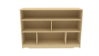 Montessori Classroom Shelf - 4' x 32" - Closed Back