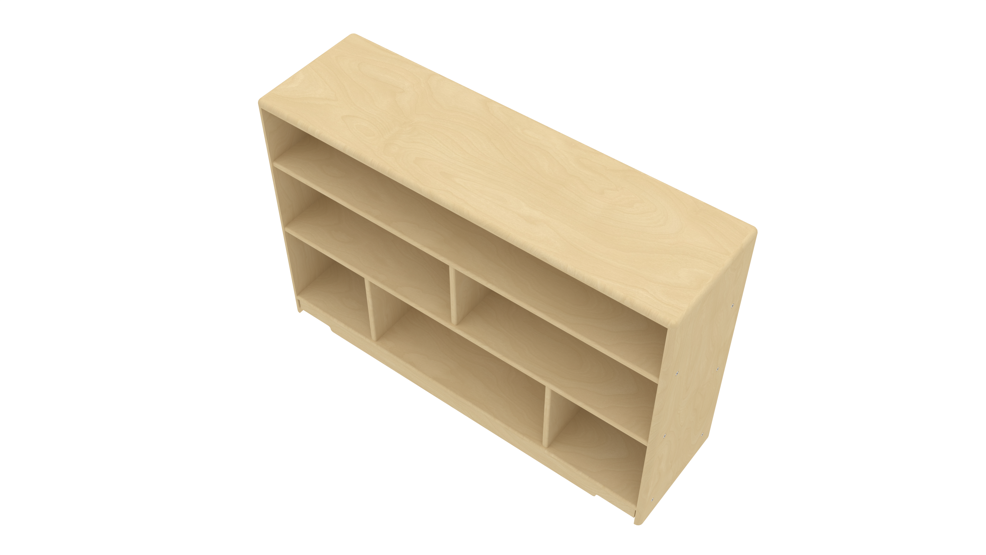 Montessori Classroom Shelf - 4' x 32" - Closed Back