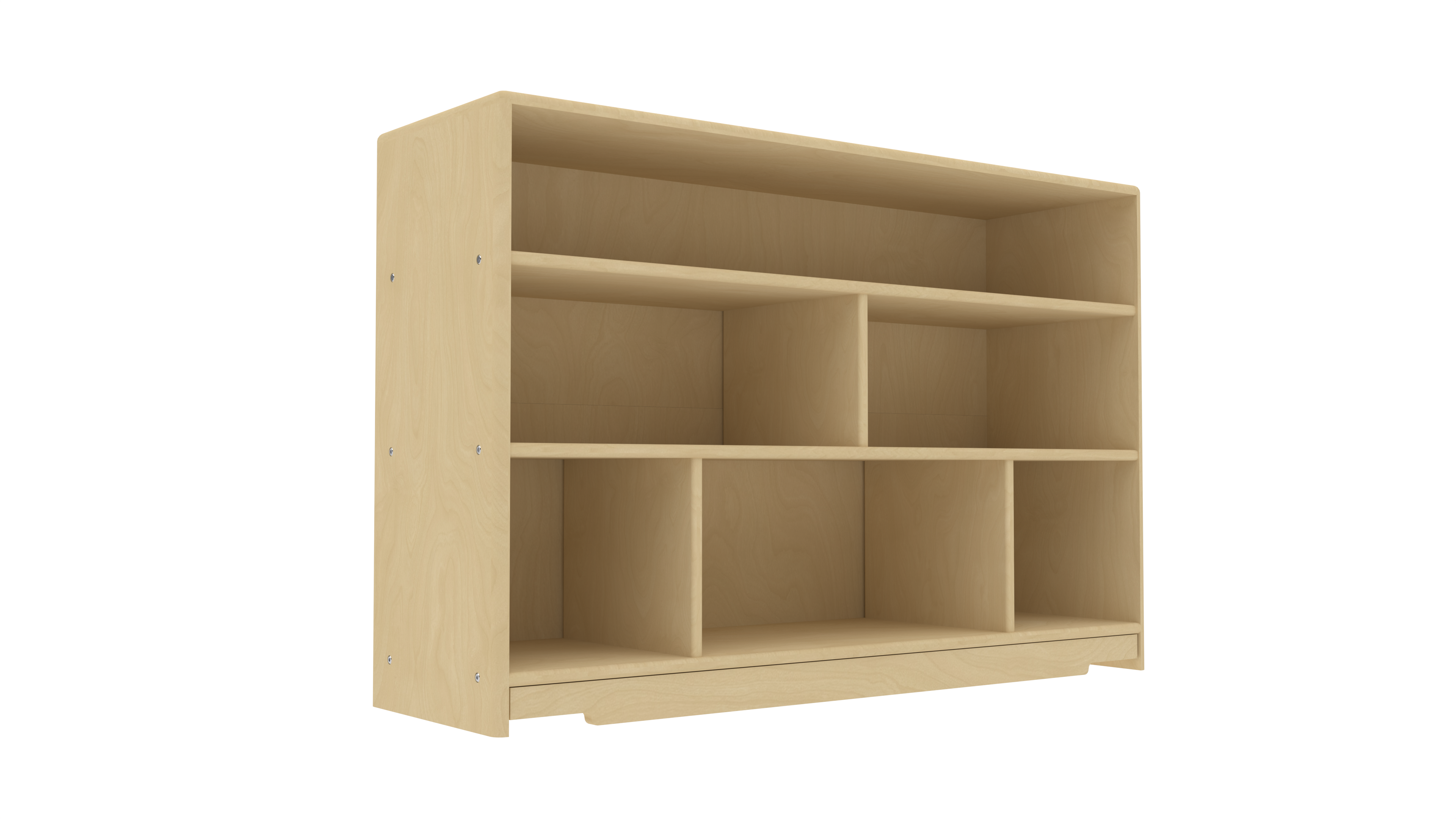 Montessori Classroom Shelf - 4' x 32" - Closed Back