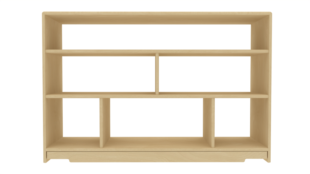 Montessori Classroom Shelf - 4' x 32" - Open Back