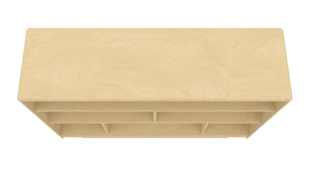 Montessori Classroom Shelf - 4' x 32" - Open Back