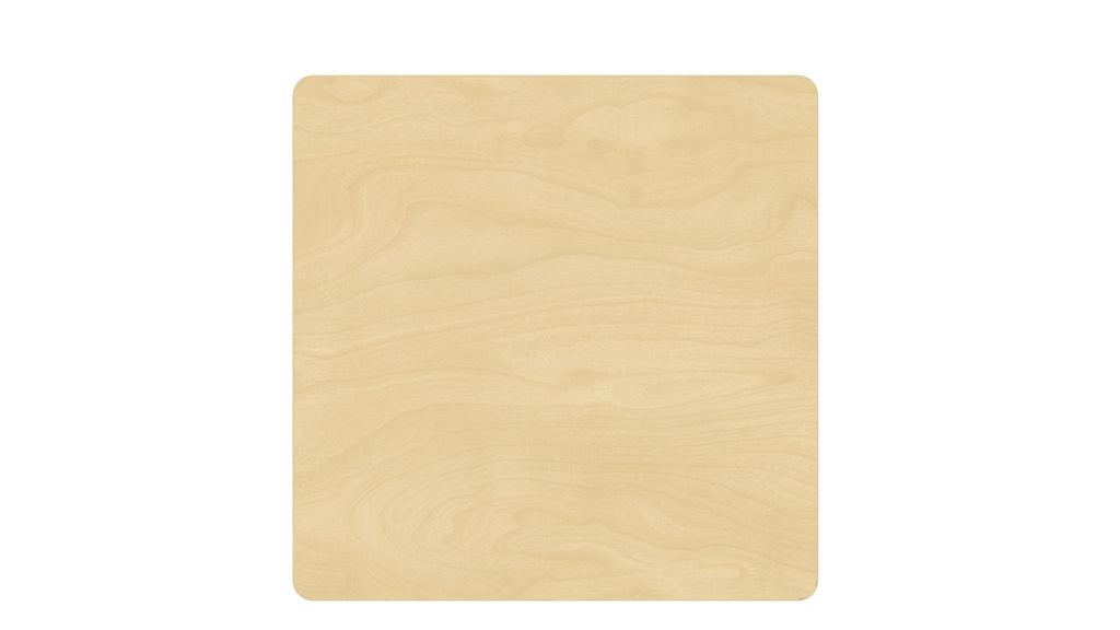 Square Adjustable Kids Table – 17" to 25" Height | Activity Table for Classrooms, Daycares & Homeschool