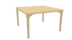 Square Adjustable Kids Table – 17" to 25" Height | Activity Table for Classrooms, Daycares & Homeschool