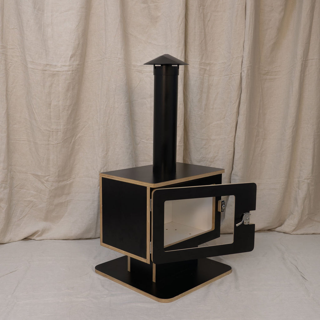 Wooden Play Fireplace – Imaginative Indoor Pretend Play