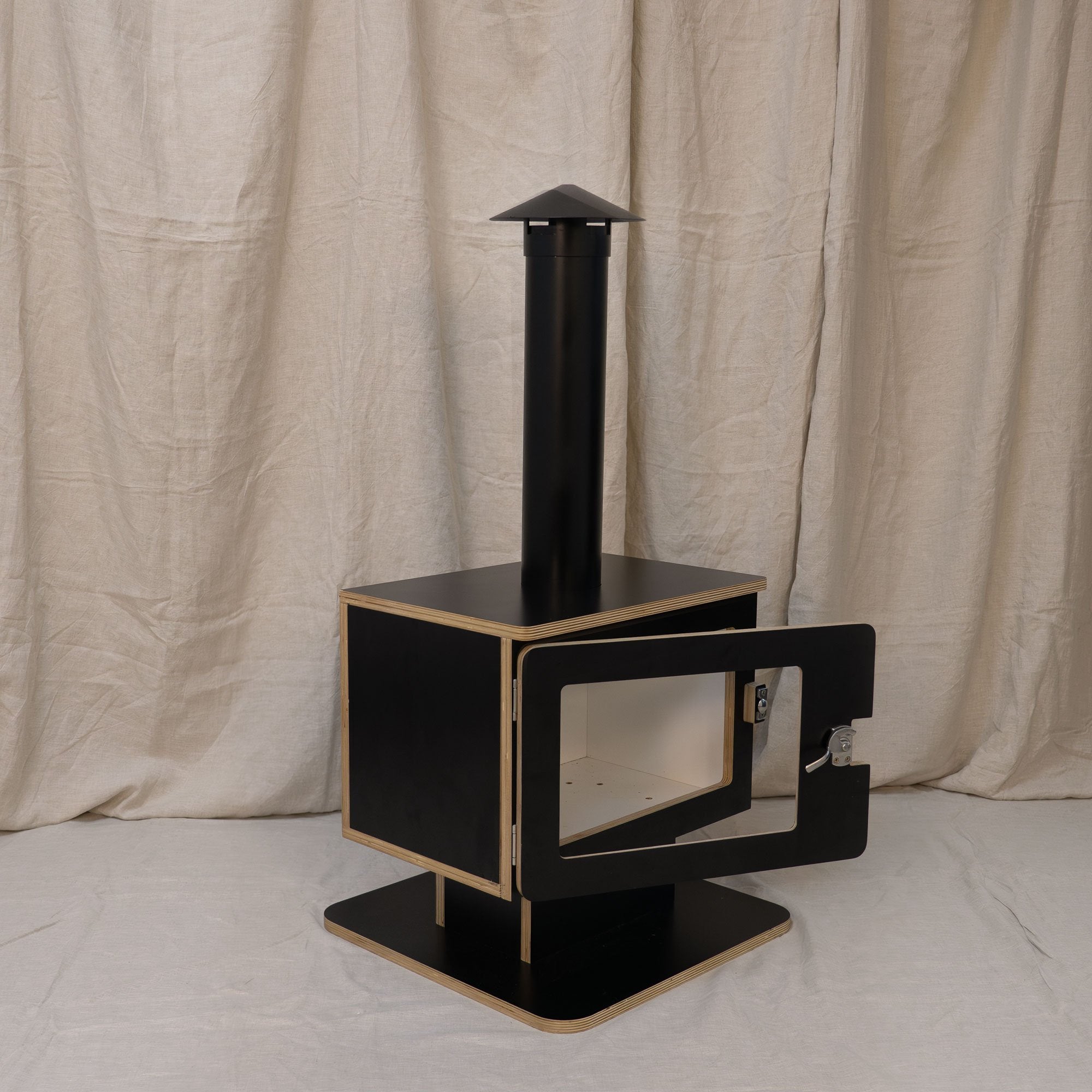 Wooden Play Fireplace – Imaginative Indoor Pretend Play