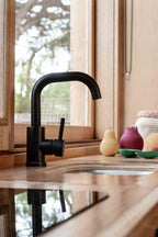 Oak Fluted Play Kitchen Set: Fridge + Sink + Oven