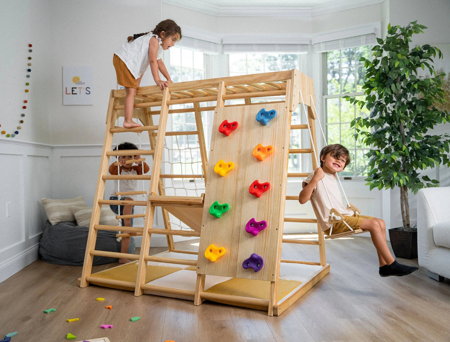 Magnolia - Real Wood 7-in-1 Playset.