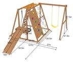 Sycamore XL | Outdoor Sensory Swing Set & Climbing Jungle Gym