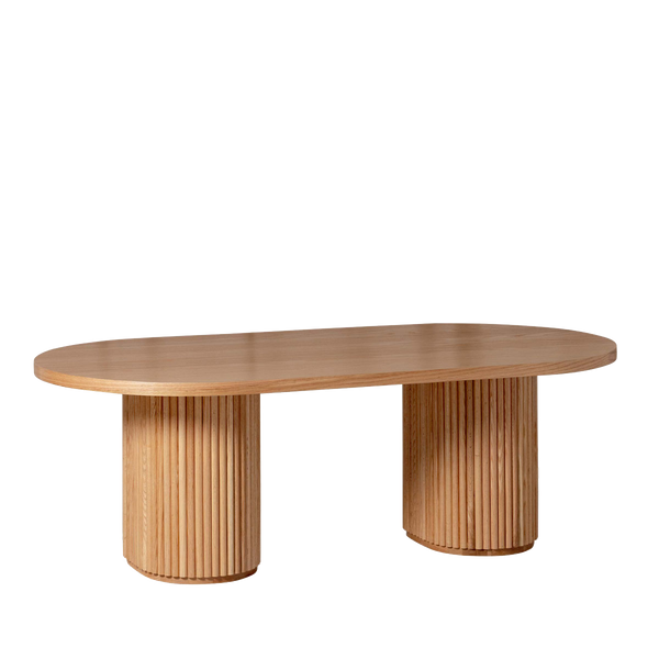 Avenlur Oval Fluted Table – 59"