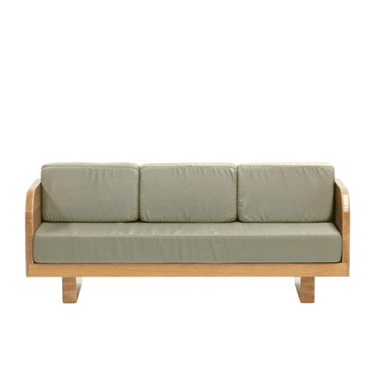 Junior Lounge - Sage Green | Solid Oak Kids Sofa