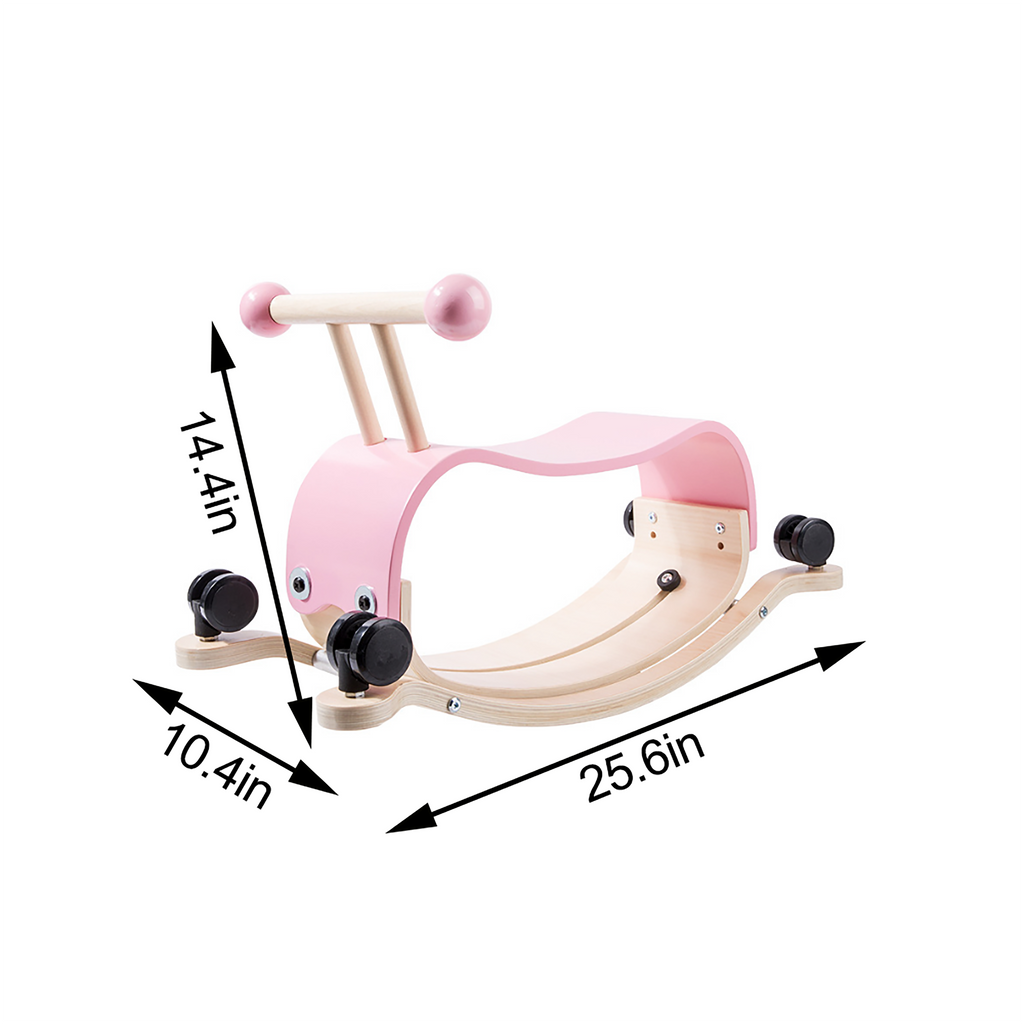 Avenlur Rocker Bug | Wooden Balance & Rocking Toy for Toddlers and Kids