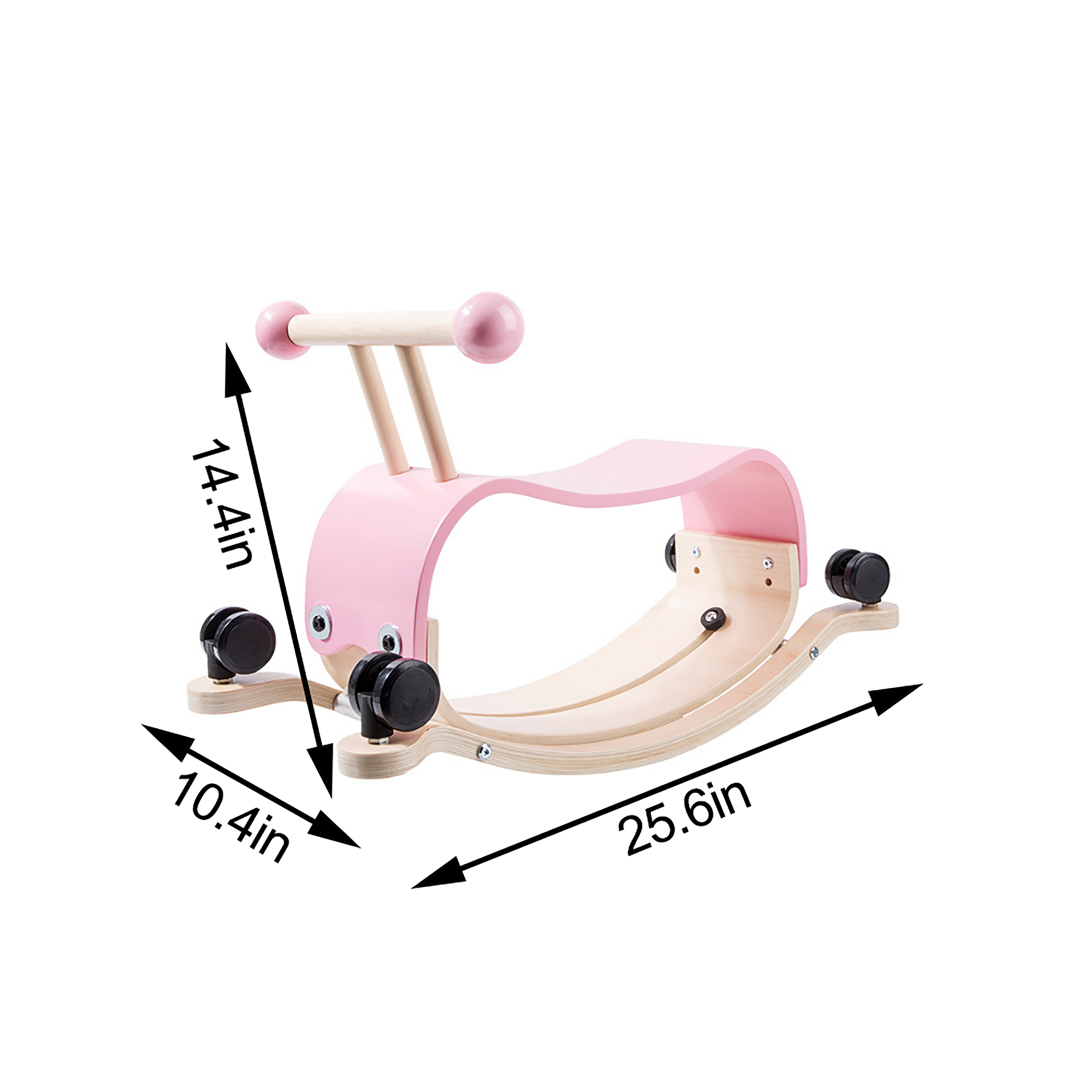 Avenlur Rocker Bug | Wooden Balance & Rocking Toy for Toddlers and Kids