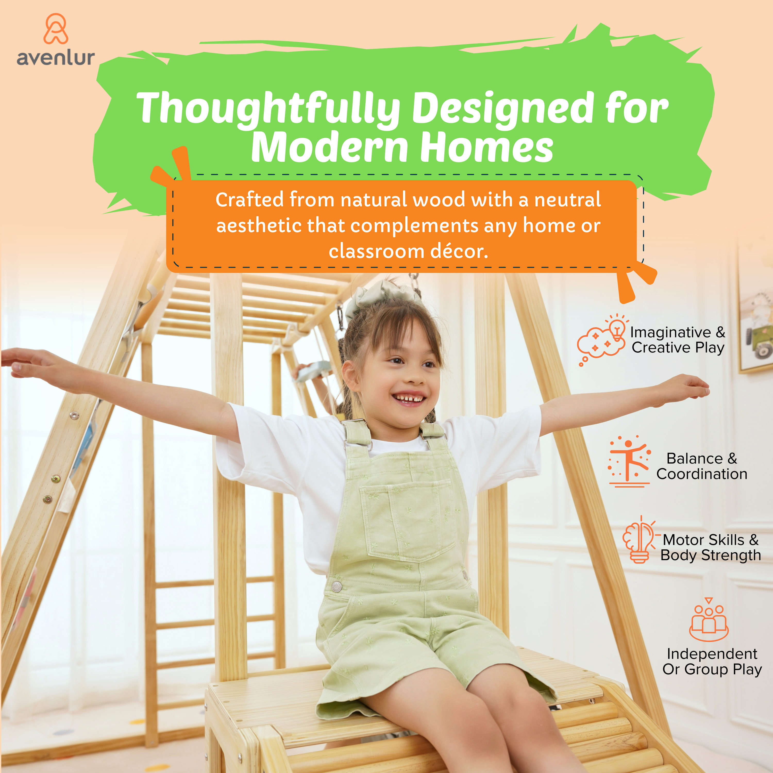 Amberbaum-Spielset für den Innenbereich (XL)