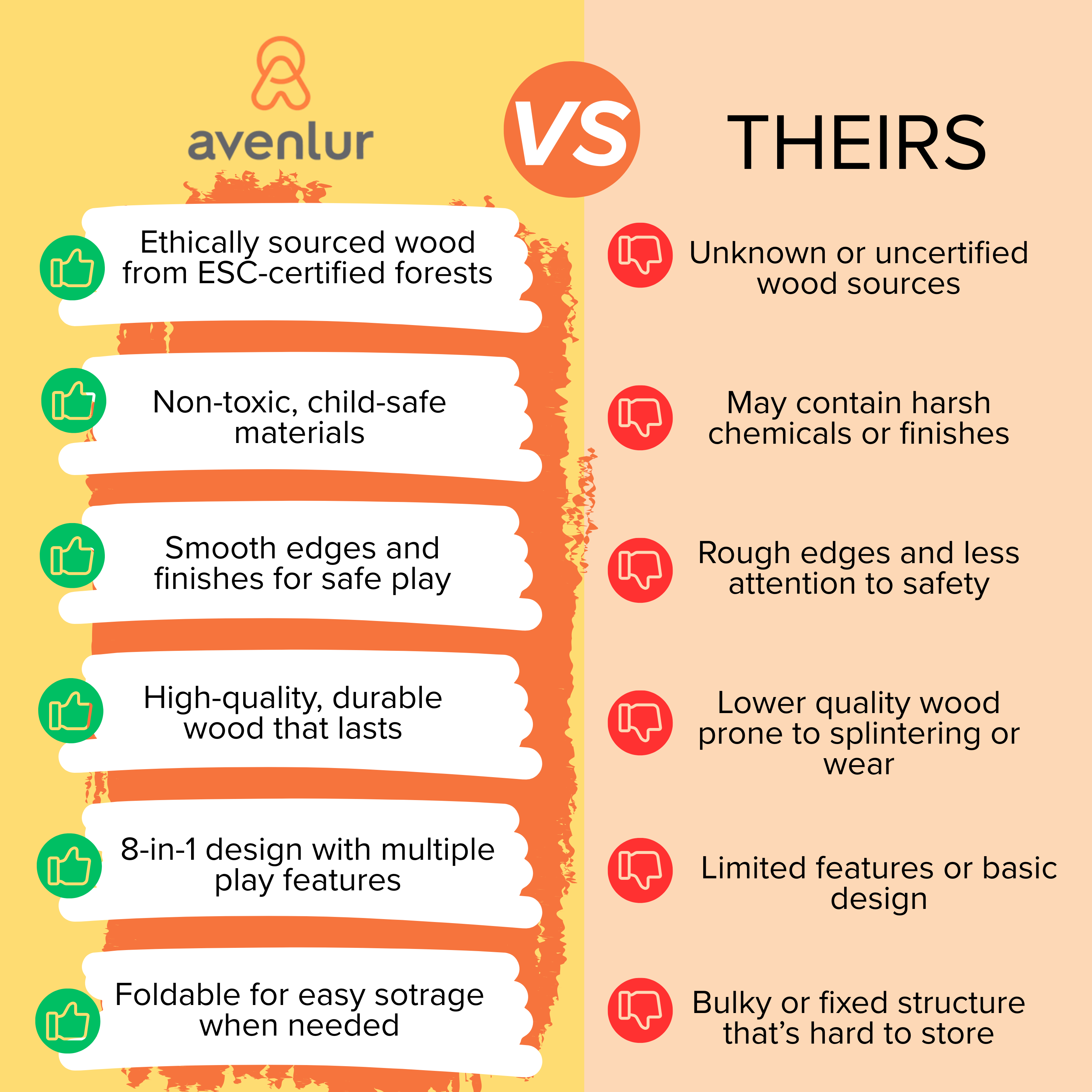 Amberbaum-Spielset für den Innenbereich (XL)