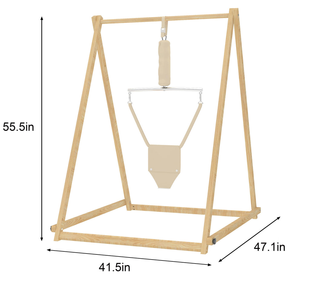 Tulip | Foldable Baby Bouncer - Beige