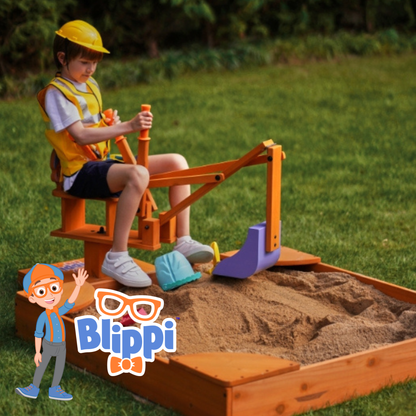 Blippi-Bagger (Sandkasten NICHT enthalten)